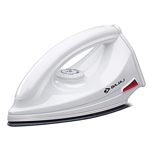 Bajaj DX-6 1000W Dry Iron with Advance Soleplate and Anti-bacterial German Coating Technology