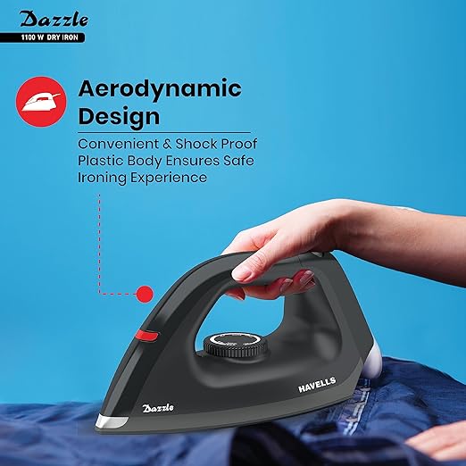 Havells Plastic Dazzle 1100W Dry Iron
