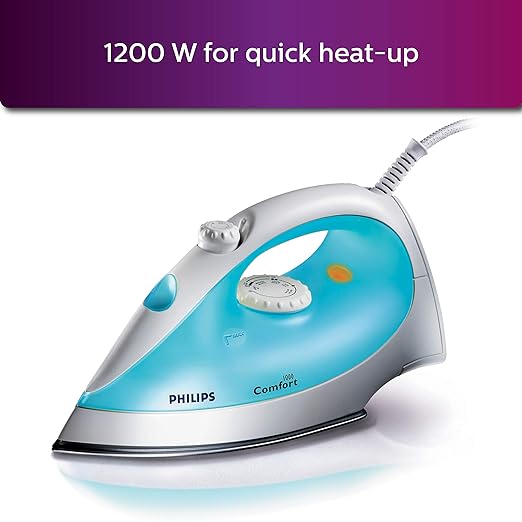 Philips Steam Iron, 1200 Watts power