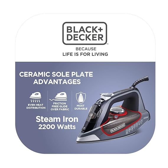 Black Decker Bxir2202 2200W Steam Iron