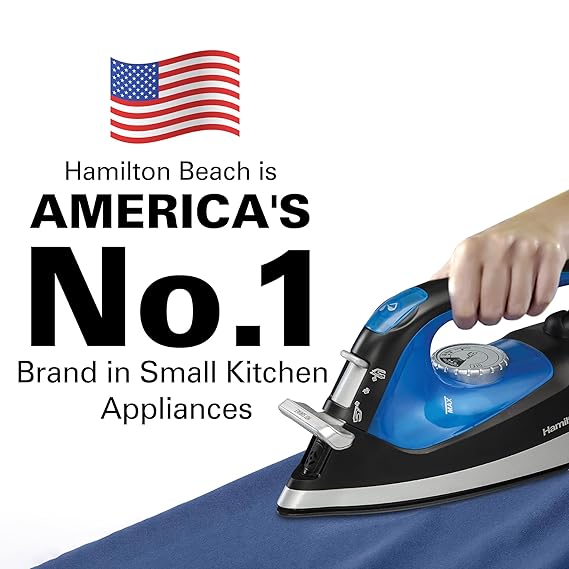Hamilton Beach Steam Iron For Clothes