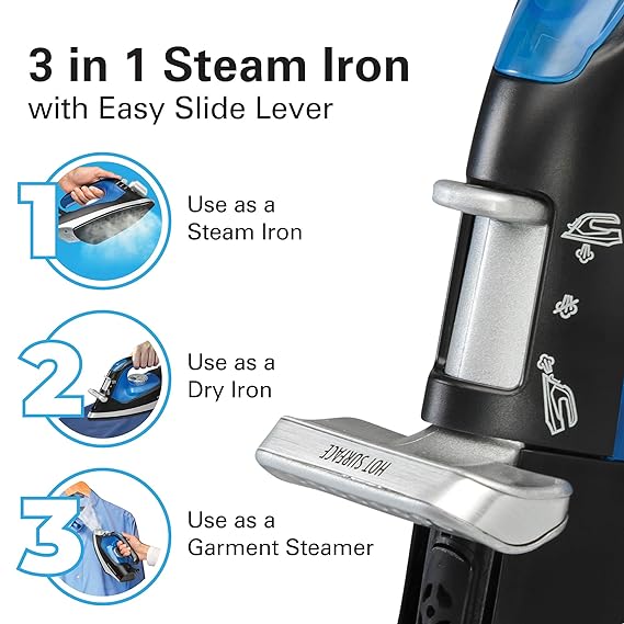 Hamilton Beach Steam Iron For Clothes
