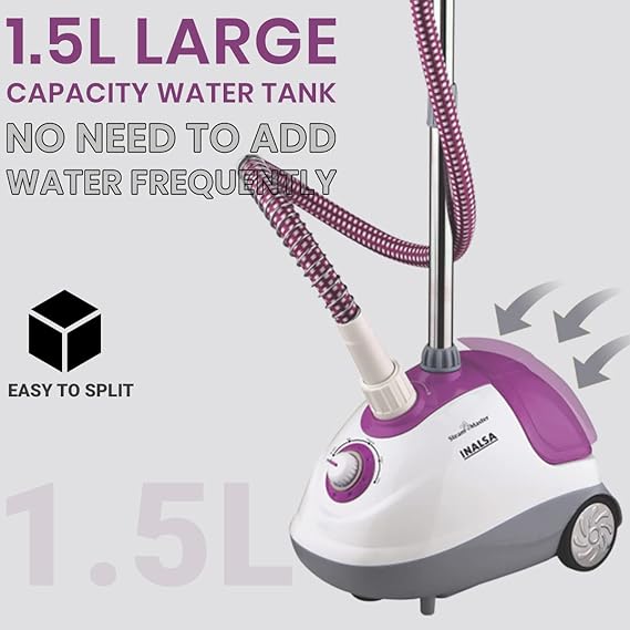 Inalsa 1700W Garment Steamer Steam Master