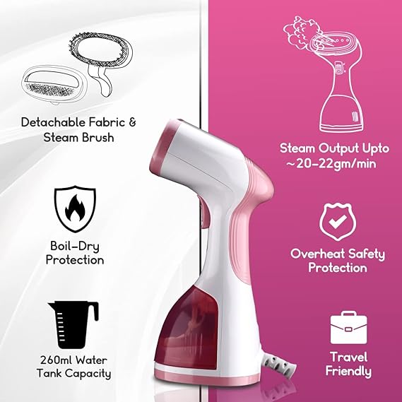 Inalsa 1200W Garment Steamer For Clothes