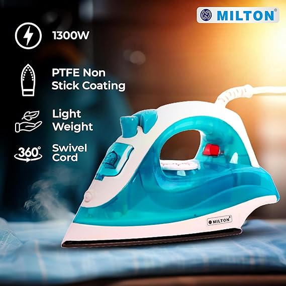 Milton Supreme 1300W Steam Iron