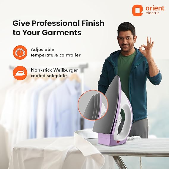 Orient Electric Fabristyle 1100 Watt Dry Iron