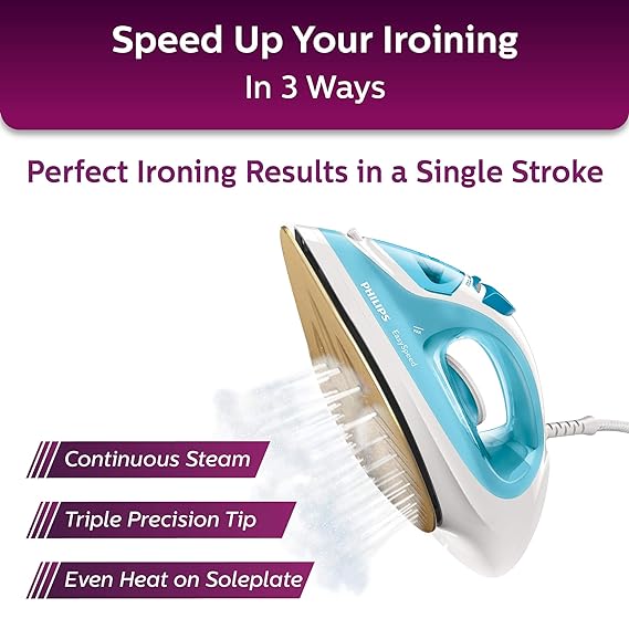 Philips Gc1028/20 2000W  Steam Iron