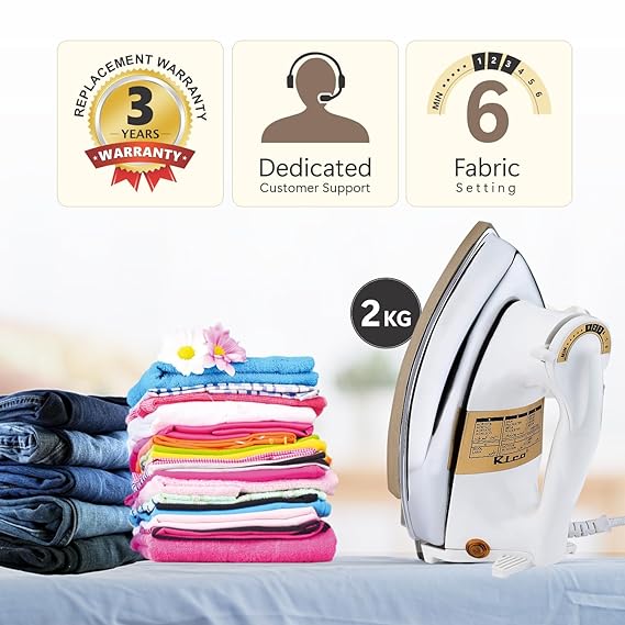 Rico Super 1000W Dry Iron