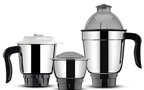 Butterfly Jet Elite Mixer Grinder, 750W, 4 Jars, Grey