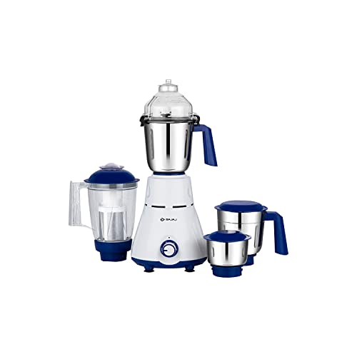 Bajaj Rex 750W Mixer Grinder with Nutri Pro Feature, 4 Jars