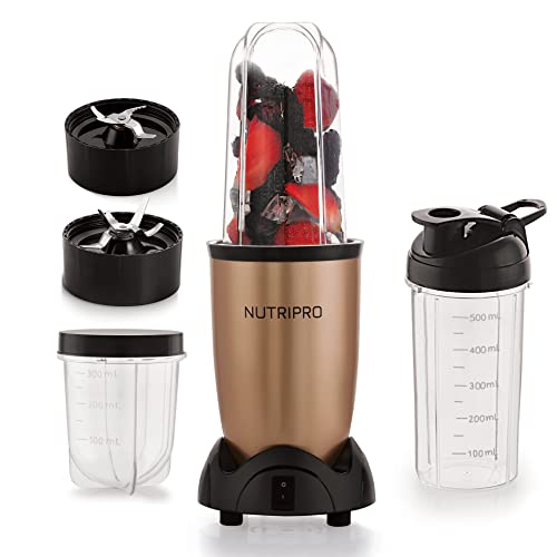 NutriPro Smoothie Maker 500 Watts 3 Jar Juicer Mixer Grinder