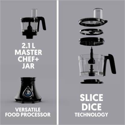 Preethi Zodiac Cosmo MG236 Mixer Grinder 750 watt, Black