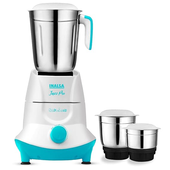 Inalsa Mixer Grinder Jazz Pro 550W with 3 Jars
