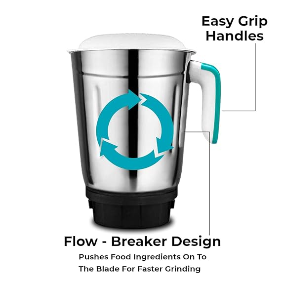 Inalsa Mixer Grinder Jazz Pro 550W with 3 Jars