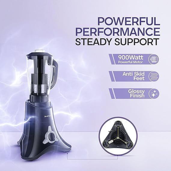 Longway Orion 900 Mixer Grinder with 4 Jars