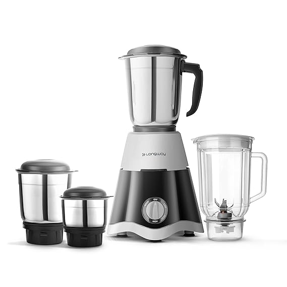 Longway Super Dlx 750 Watt Mixer Grinder with 4 Jars