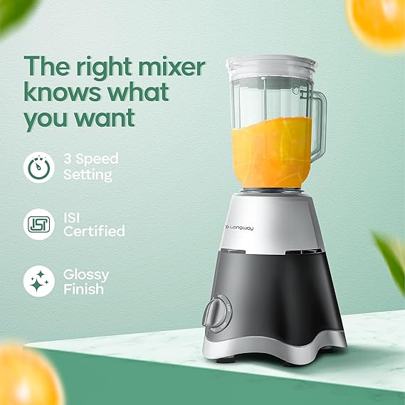 Longway Super Dlx 750 Watt Mixer Grinder with 4 Jars
