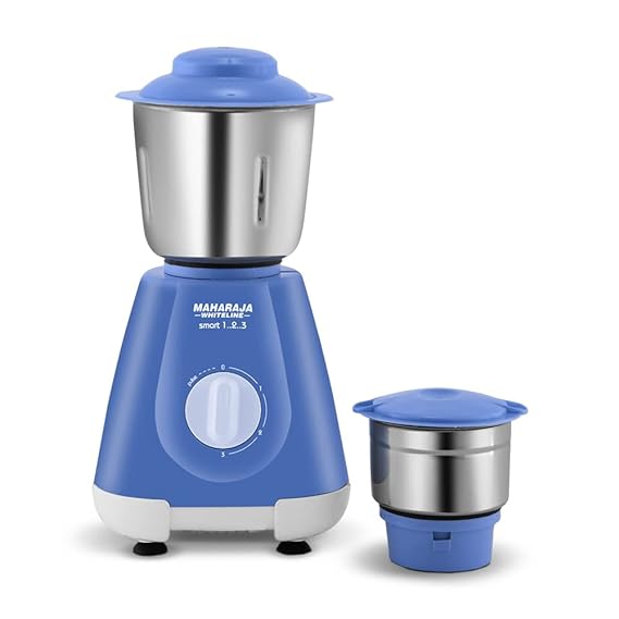 Maharaja Whiteline 500 Watt Smart Mixer Grinder with 2 Jars