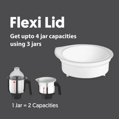 Preethi Zion MG-227 750 Watt Mixer Grinder Wtih 4 Jars
