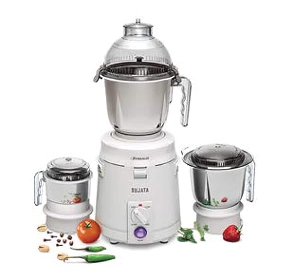 Sujata Dynamix DX 900W Mixer Grinder With 3 Jars