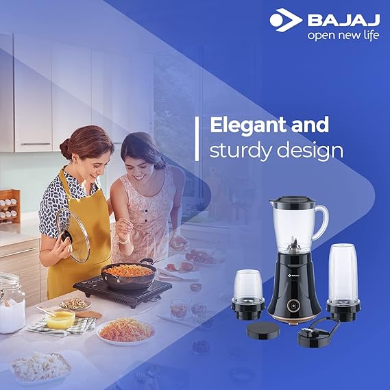 Bajaj Nx-01 300W Juicer Mixer Grinder With 3 jar