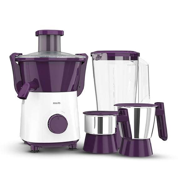 Philips HL7568/01 500W Juicer Mixer Grinder with 3 Jars