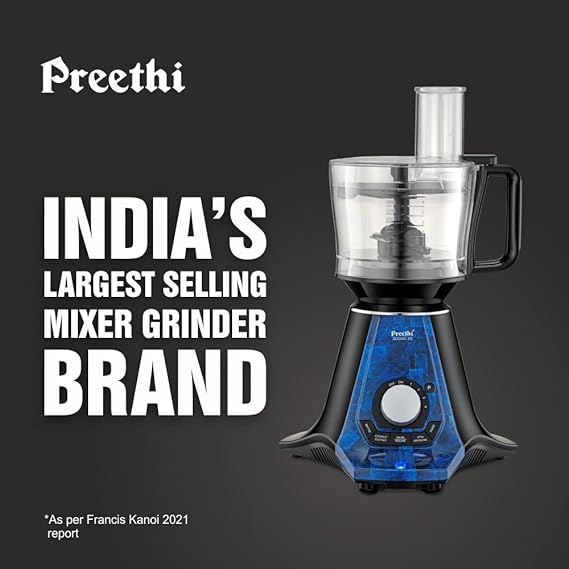 Preethi Zodiac 20 MG-255  1000W Juicer Mixer Grinder With 4 Jar
