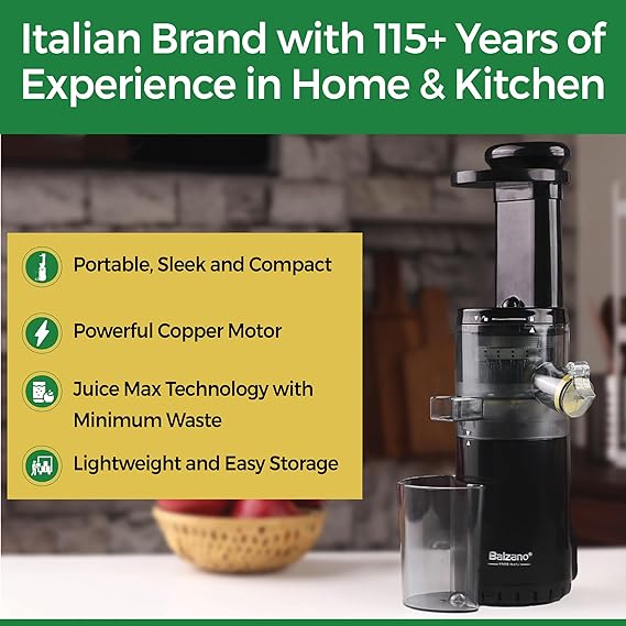 Balzano Cold Press Juicer