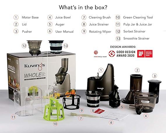 Kuvings B1700 Cold Press Whole Slow Juicer
