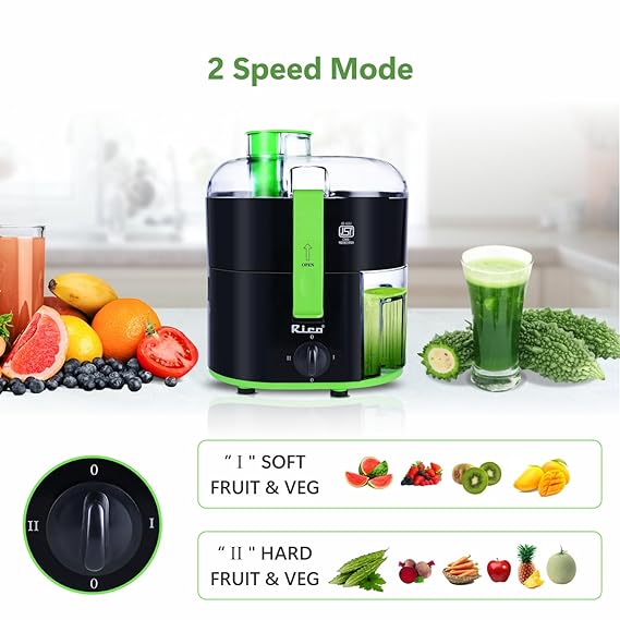 Rico 350 W Electric Juicer For All Fruits & Vegetables