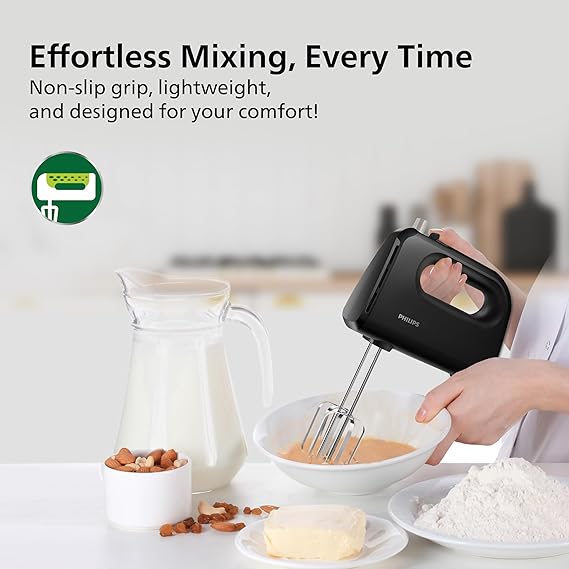 Philips HR3705/10 300 W Lightweight Hand Mixer
