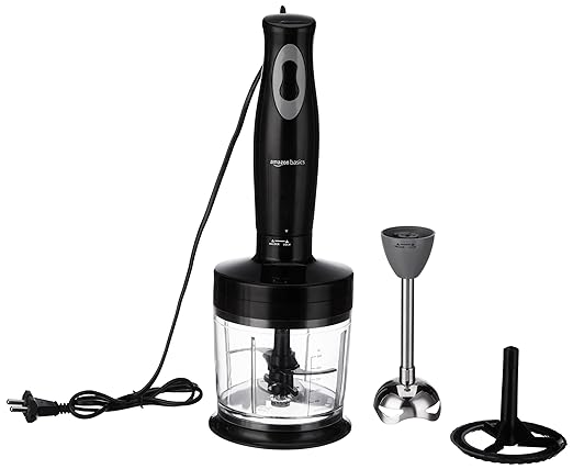 Amazon Basics 300W Hand Blender | Chopper And Whisker