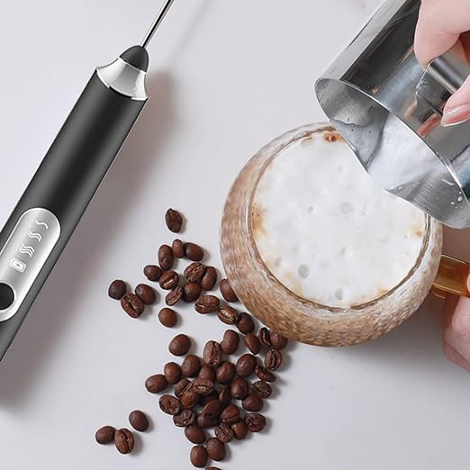 Primesky Milk Frother Hand Blender Coffee Frother Blender