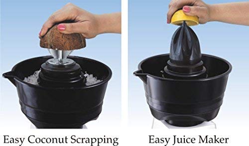 Maggi Rio Coconut Scrapper & Citrus Juicer Attachment For Mixers