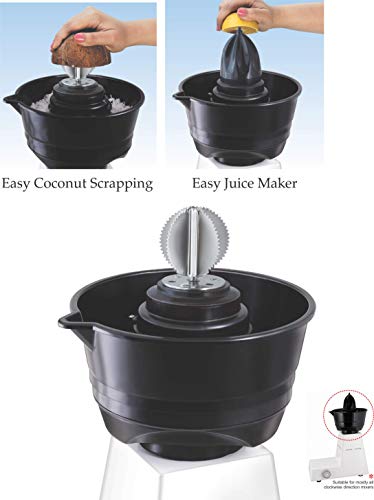 Maggi Rio Coconut Scrapper & Citrus Juicer Attachment For Mixers