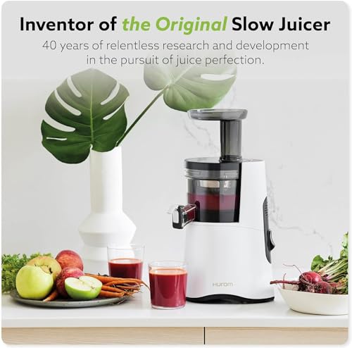 Hurom H-Aa  150W Slow Cold Press Juicer Slow Squeeze Alpha Technology