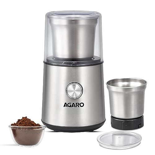 Agaro Regency 220 W Removable 2 Jars Coffee Grinder Machine