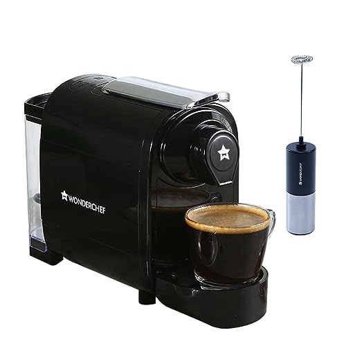 Wonderchef 1400W Regalia Capsule Coffee Machine with Frother