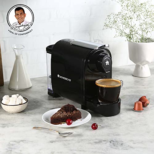 Wonderchef 1400W Regalia Capsule Coffee Machine with Frother