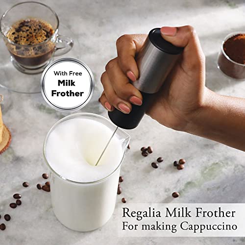 Wonderchef 1400W Regalia Capsule Coffee Machine with Frother