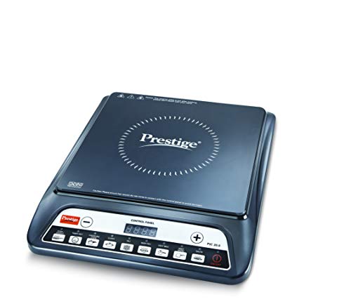 Prestige PIC 20 1600 Watt Induction Cooktop with Push button, Black
