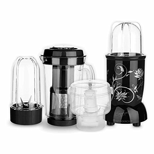 Wonderchef Nutri Blend Complete Kitchen Machine,4 Unbreakable Jars