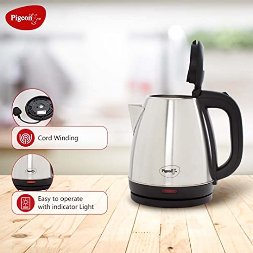 Pigeon by Stovekraft Amaze Plus Electric Kettle, 15 Ltr
