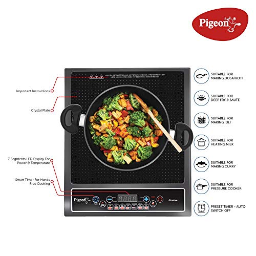 Pigeon Cruise Induction Cooktop - 1800 Watt