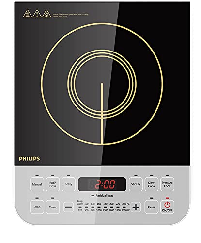 Philips Viva Collection Induction Cooktop - HD4928-01 - 2100 Watt