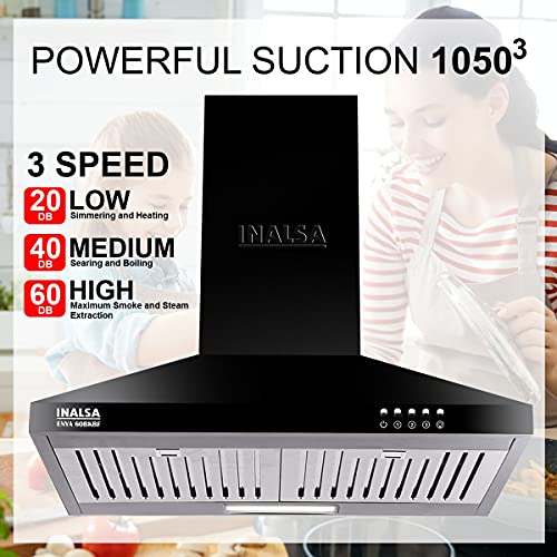 INALSA 60 cm Kitchen Chimney