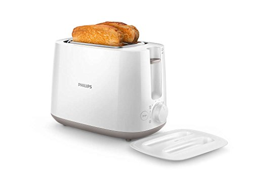 Philips Daily Collection HD2582-00 830-Watt 2-Slice Pop-up Toaster