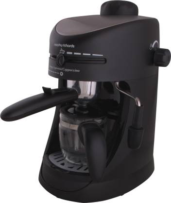 Morphy Richards New Europa 800-Watt Espresso and Cappuccino 4-Cup Coffee Maker