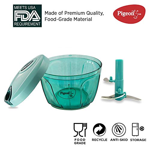 Pigeon Large Handy and Compact Chopper, (650 ml) with 3 blades