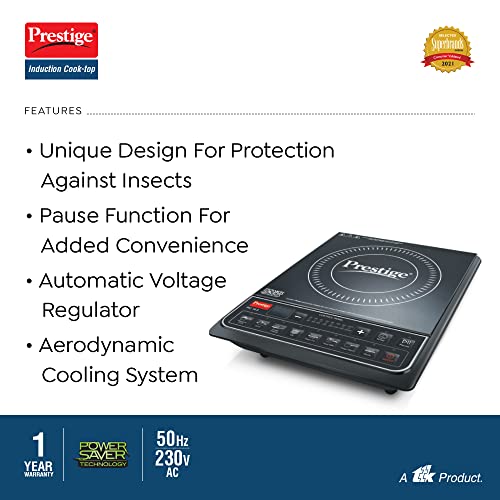Prestige PIC 160+ Induction Cooktop - 1900 Watt
